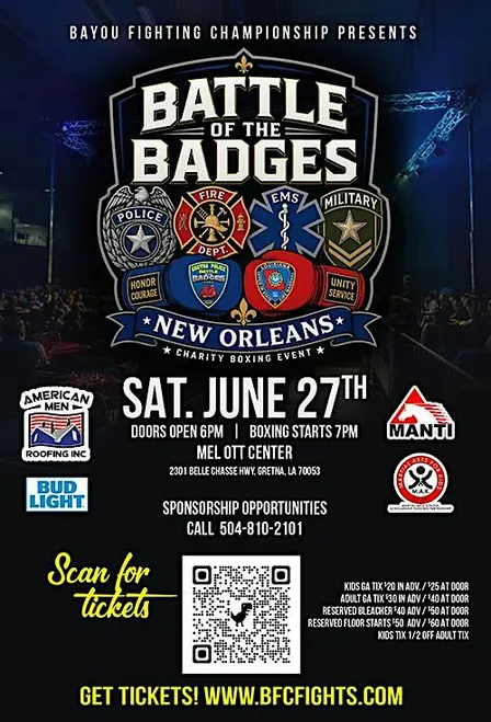 BATTLE OF THE BADGES NOV 2026 | New Orleans, LA
