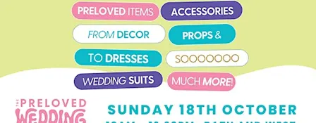 The Preloved Wedding Boot Fair: October 2026