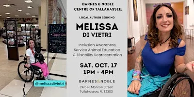 Local Author Signing  at Barnes & Noble Tallahassee with Melissa DiVietri