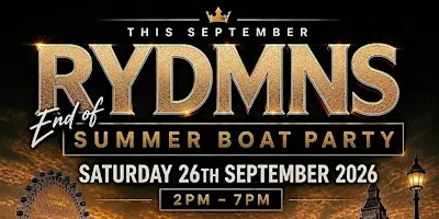 Rydmns end of Summer Boat party