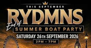 Rydmns end of Summer Boat party