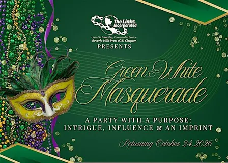 October 2026 Green & White Masquerade