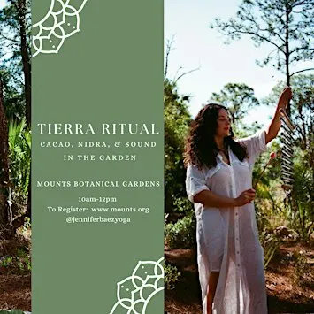 FULL MOON TIERRA RITUAL: Cacao, Nidra, & Sound in the Garden