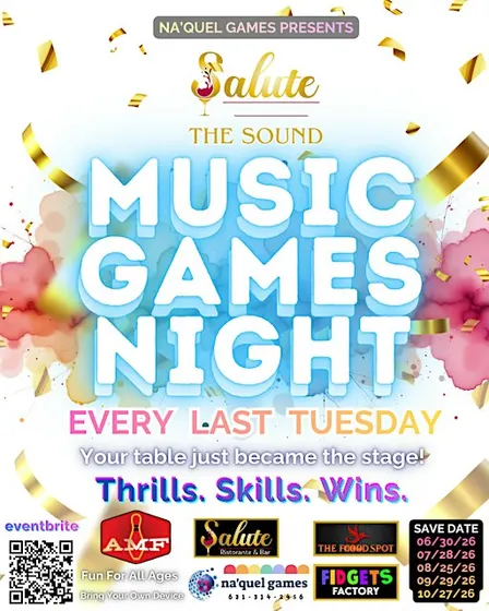 Salute The Sound : a music-themed game night