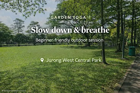 Grounding & Restorative Garden Yoga at Jurong Central Park (26 Sep 2026)