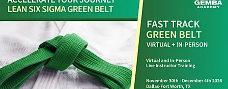 Fast Track to Lean Six Sigma Green Belt Certification