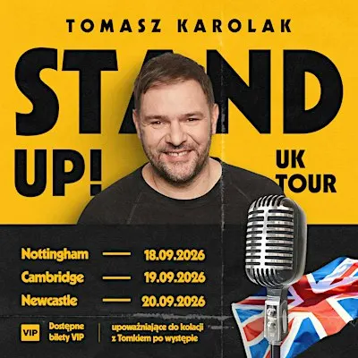 Stand-up Tomasz Karolak | Cambridge 2026
