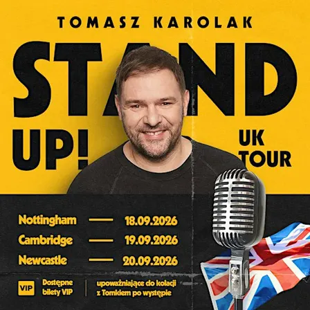 Stand-up Tomasz Karolak | Cambridge 2026