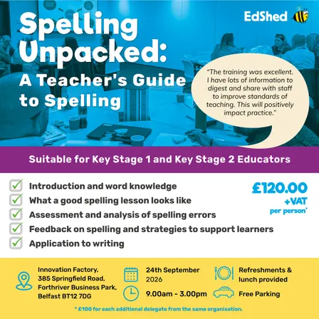 Spelling Unpacked: A Teacher's Guide to Spelling