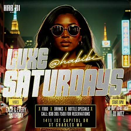 LUXE SATURDAYS AT HABIBI  LOUNGE