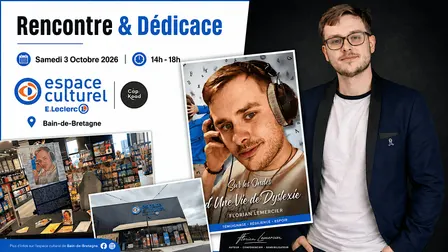 Rencontre & Dédicace : Florian Lemercier à Bain-de-Bretagne.