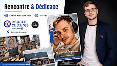 Rencontre & Dédicace : Florian Lemercier à Bain-de-Bretagne.