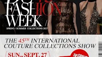 DC Fashion Week's 45th International Couture Collections