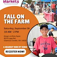 Kids Markets at Fall on the Farm