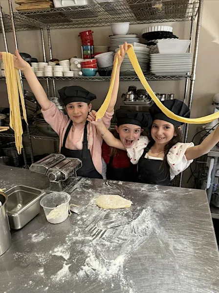 Kids' Pasta Making, $45