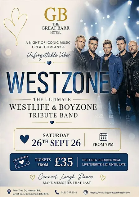 WESTZONE - Boyzone & Westlife Tribute Night