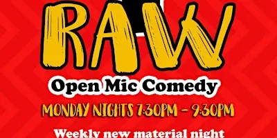 Mates Rates Comedy Raw, Reading's No.1 Stand Up Comedy Open Mic: Sep 28