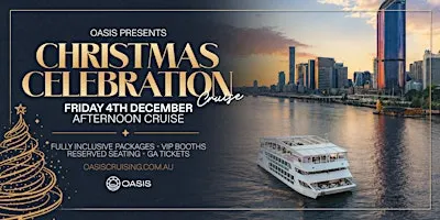 OASIS End of Year Celebrations Cruise - 4th of December, 2026
