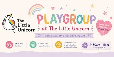 The Little Unicorn on Honeysuckle Playgroup