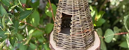 Weave a birdhouse from willow with Jasmine Fassenfelt