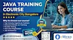 Java Training with Placement in Electronic City Bangalore