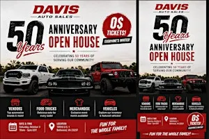 Davis Auto Sales 50th Anniversary Open House
