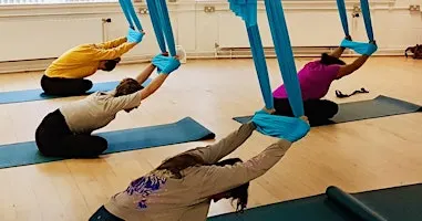 Aerial Yoga Workshop: Flow and Deep Stretch, Edinburgh 26th Sept 11-12.30