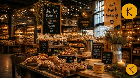 Gluten-Free Winter Market  w/Local Food & Beverage Vendors & More!