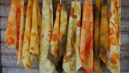 Native Impressions: Silk Scarf Dyeing Workshop