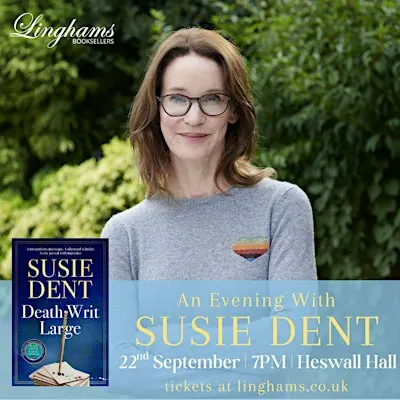 An evening with Susie Dent | 22nd September, Heswall Hall