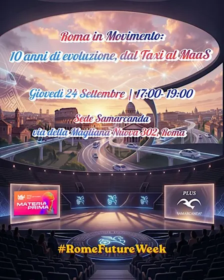 Roma in Movimento: 10 anni di evoluzione, dal Taxi al MaaS | RFW