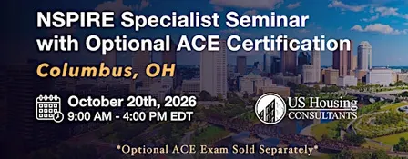 NSPIRE Specialist Seminar w/ Optional ACE Certification -  Columbus, OH