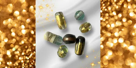 Holiday Sparkle Beads: Metals, Foils, Leaf & Aventurine with Ayana Benjamin