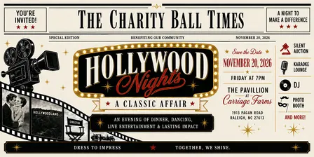 FVJWC 36th Annual Charity Ball- Hollywood Nights: A Classic Affair