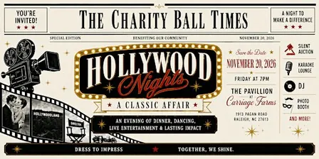 FVJWC 36th Annual Charity Ball- Hollywood Nights: A Classic Affair