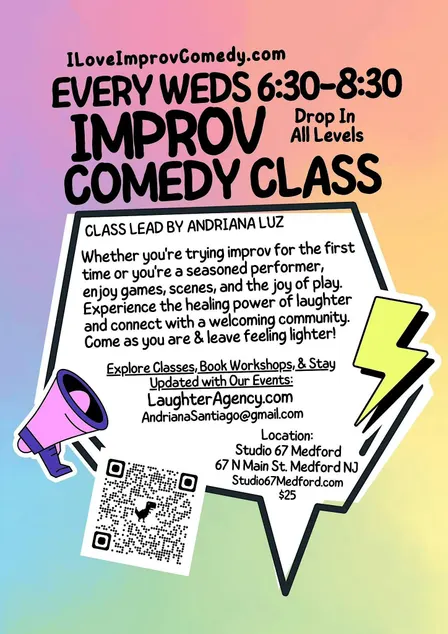 Improv Classes w/ Andriana Luz (Laughter Agency)