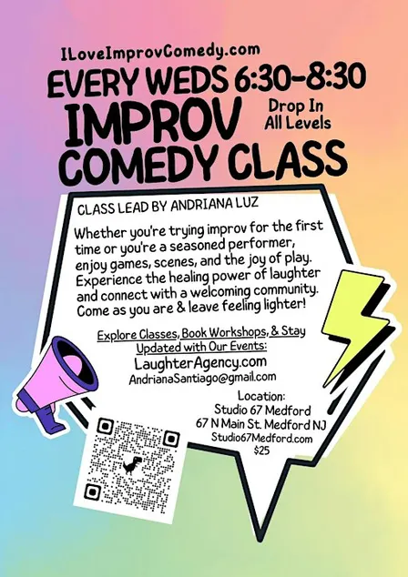 Improv Classes w/ Andriana Luz (Laughter Agency)