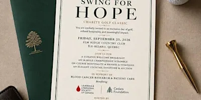 Swing for hope charity golf tournament