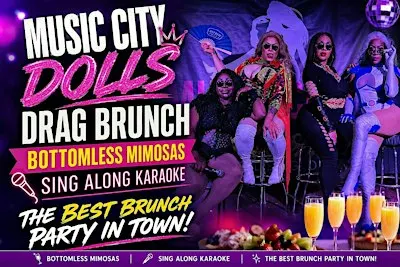 Music City Dolls Drag Brunch – Nashville’s Wildest Saturday Party