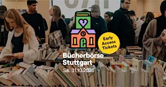 Early Access zur Bücherbörse 2026 im StadtPalais
