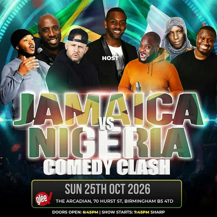 JAMAICA VS NIGERIA COMEDY CLASH 2026 - BIRMINGHAM