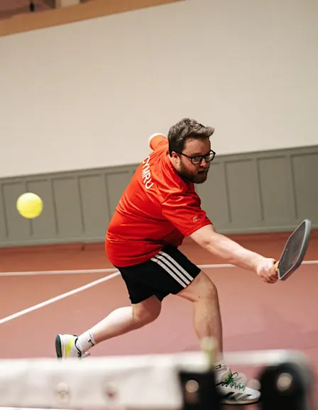 Induction to Pickleball with a coach at Matchbox