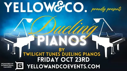 yellow and Co. presents Dueling Pianos by Twilight Tunes Dueling Pianos!
