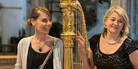 Klio Blonz (flute) and Gabriella dall’Olio (harp)
