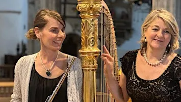 Klio Blonz (flute) and Gabriella dall’Olio (harp)