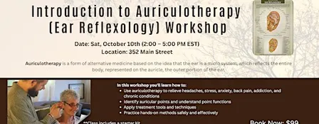 Introduction to Auriculotherapy (Ear Reflexology) Workshop