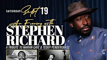 Stephen Richard Tribute to Marvin Gaye & Teddy Pendergrass