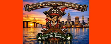 Browns-Buccaneers 2026 by the South Shore Browns Backers