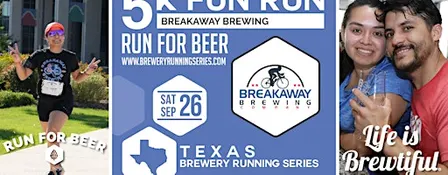 5k Beer Run x Breakaway Brewing | Texas Brewery Running Series
