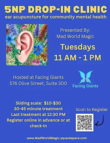 5NP (Ear Acupuncture) Drop-In Clinic